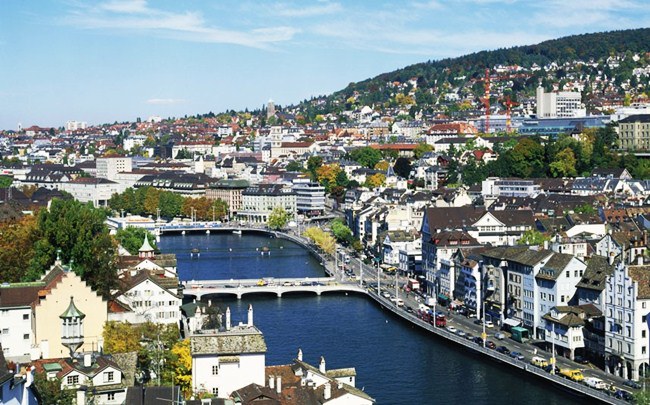 ซูริก สวิตเซอร์แลนด์ (Zurich) 20 อันดับเมือง-ประเทศ ที่ค่าครองชีพแพงที่สุดในโลก 2014