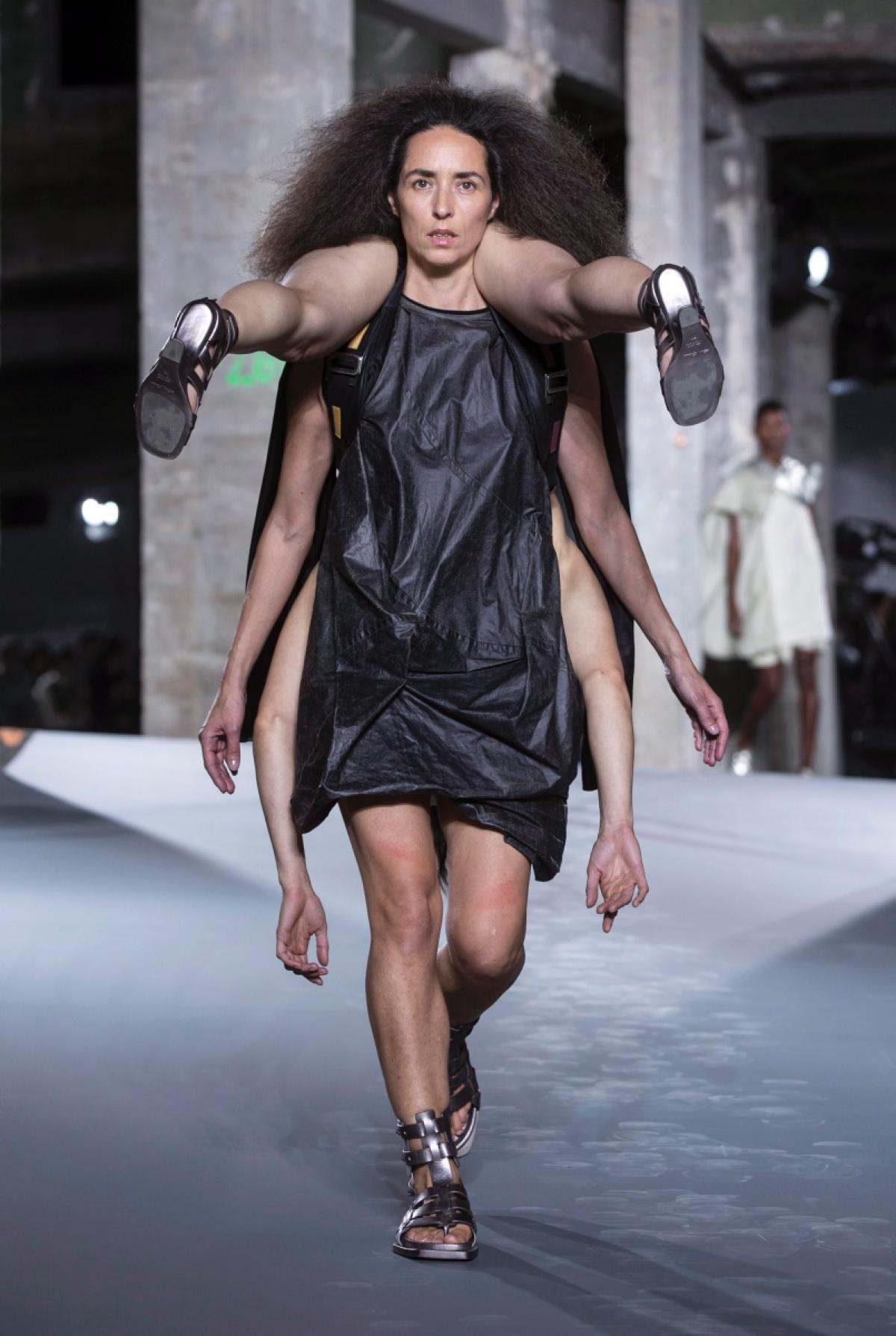 Rick Owens runway show at Paris Fashion Week 