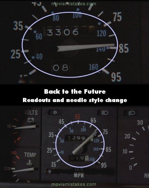 What can you expect from a time-travelling car! Ofcourse it will skip!