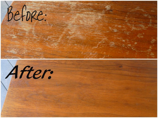 table before after