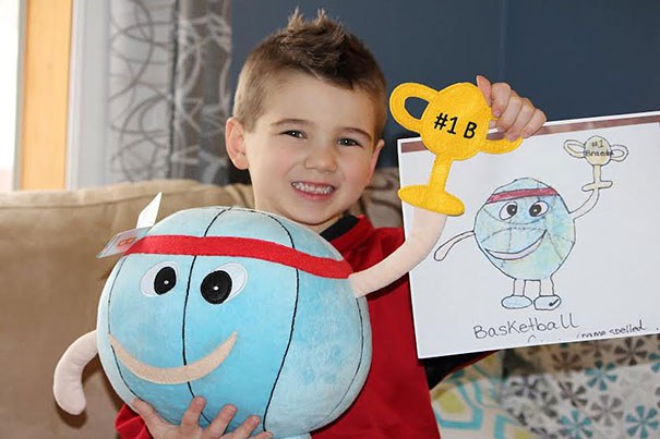 toys made from kid drawings