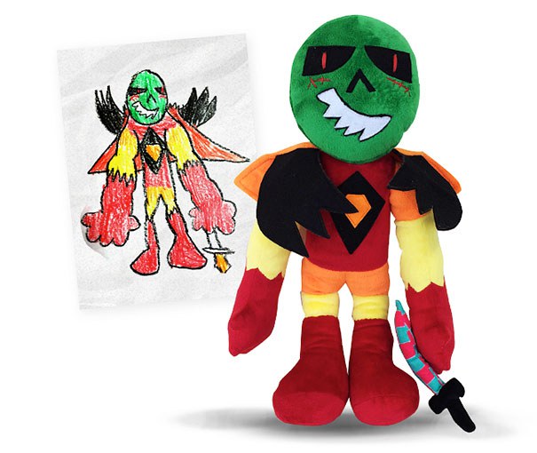 toys made from kid drawings
