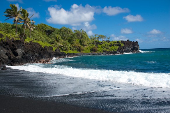 Hawaii's Black Sand