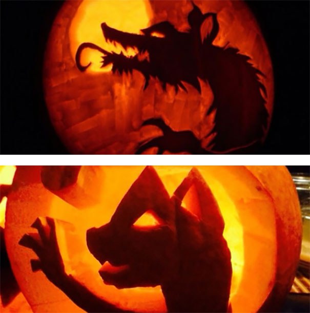 Werewolf Pumpkin