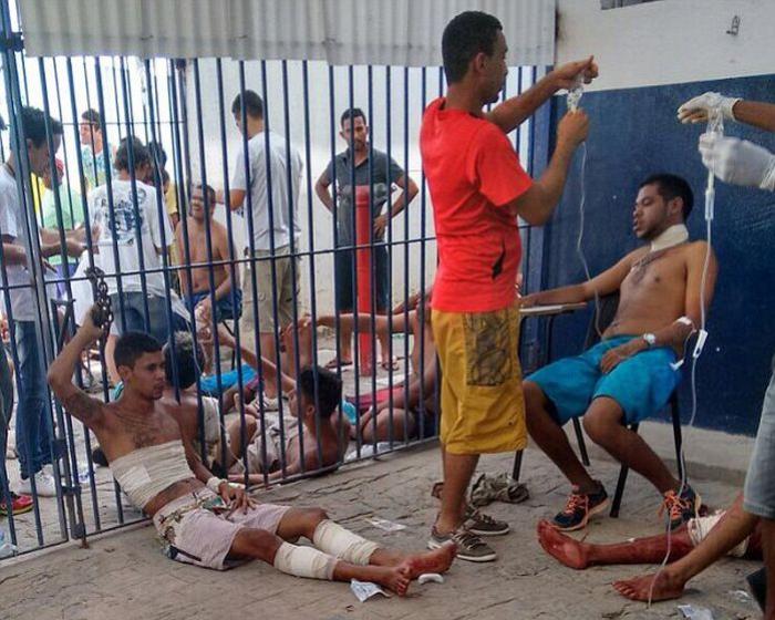 คุกที่ไทยอ่อนๆไปเลยเมื่อเจอคุกในบราซิล แม้แต่ผู้คุมยังหวั่น..