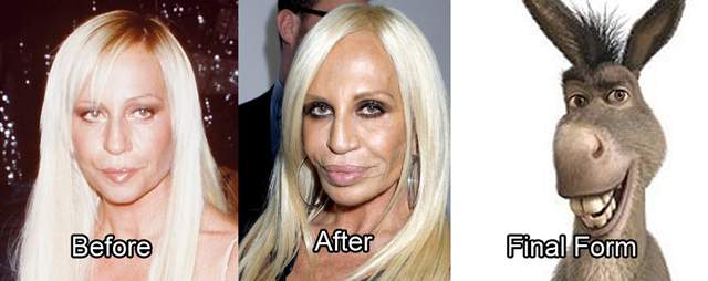 11. Donatella Versace again.