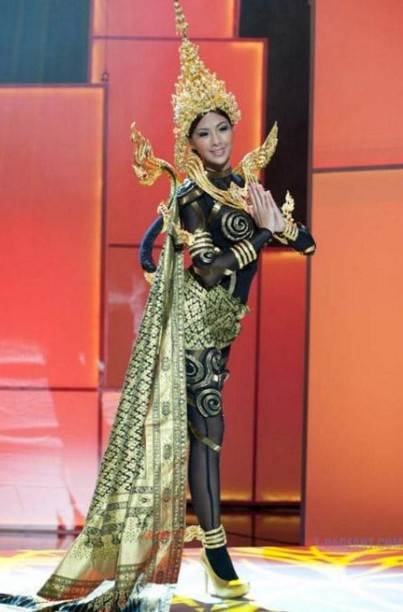 ย้อนหลัง 5 ปี 5 ชุด ประจำชาติไทยประกวด Miss Universe