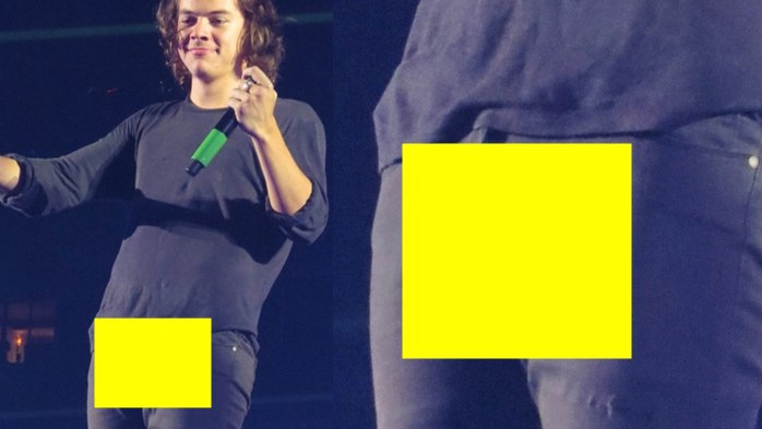 [FOTOS] Harry Styles de One Direction deja ver largo y ancho de su POLLA ¿Cuánto crees que mida?