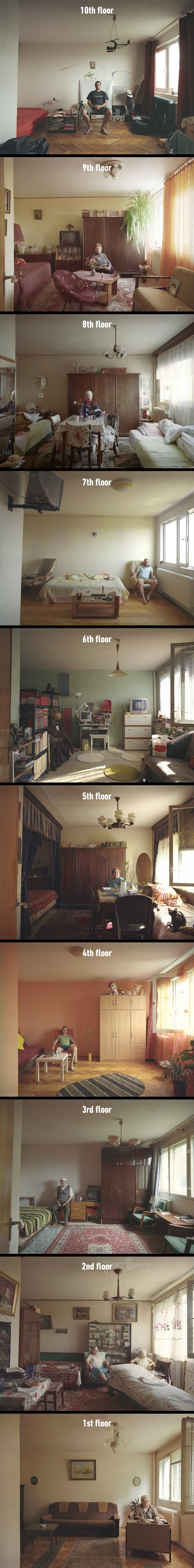 These Fascinating Photographs Show You How Different People Live In Identical Apartments (By Bogdan Gîrbovan)