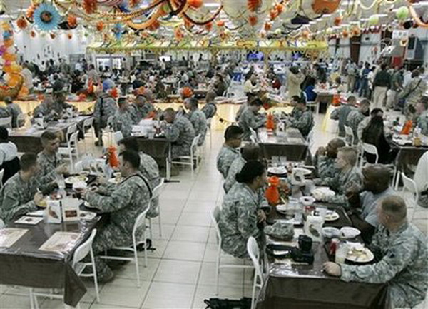 อาหารของทหารอเมริกัน