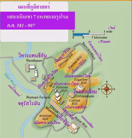 กำเนิดกรุงโรมและจักรวรรดิโรมัน