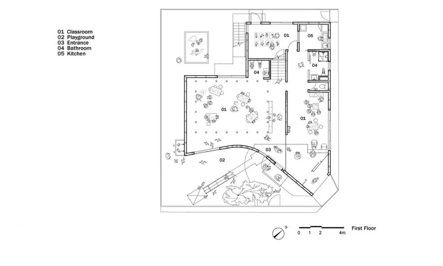 MAD architects clover house kindergarten house okazaki aichi japan designboom