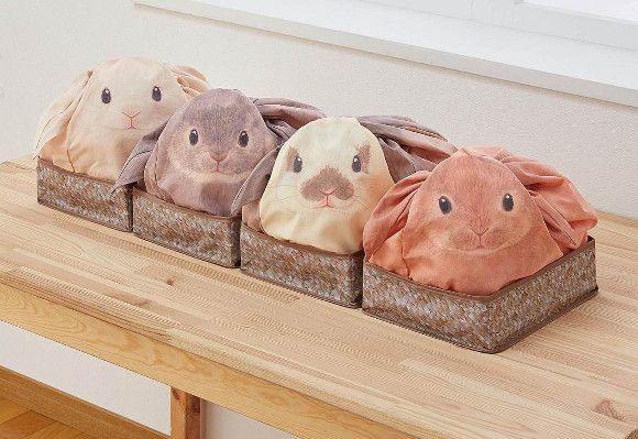 ถุงผ้าห่อกระต่ายแบบญี่ปุ่น สินค้าน่ารักๆที่เห็นแล้วต้องกรี๊ดหนักมาก !!