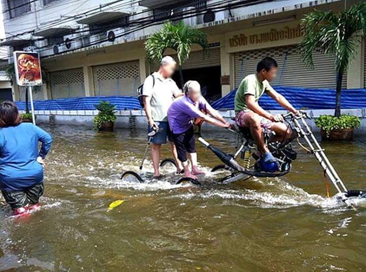 งานไทยประดิษฐ์จากเหตุการณ์น้ำท่วม ไอเดียคนไทยไม่แพ้ชาติใดในโลก